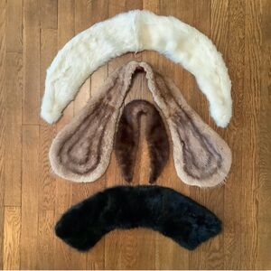 Vintage Womens Fur Collars - LOT